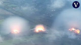 Rusia lanza bombas termobáricas en Donetsk [upl. by Kaenel833]