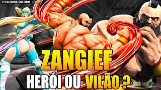 7 CURIOSIDADES SOBRE ZANGIEF O CYCLONE VERMELHO  STREET FIGHTER [upl. by Sivram142]