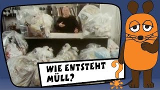 Müll  Der Müll einer Woche von 66 Familen amp Wie entsteht Müll  Sachgeschichten mit Armin Maiwald [upl. by Rem]