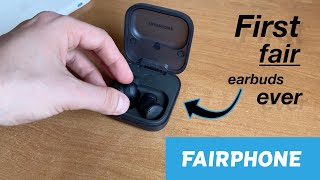 Fairphone Fairbuds unboxing and thoughts 2024 [upl. by Calloway]