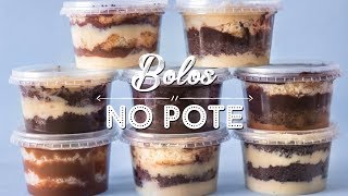 BOLO SIMPLES PERFEITO PARA BOLO DE FESTA BOLO NO POTE [upl. by Beall234]