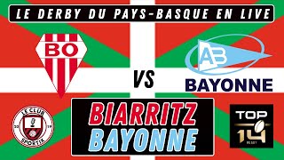 🏆  LIVE   BIARRITZBAYONNE  Le derby du Pays Basque en direct   Rugby [upl. by Ainola322]