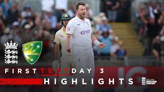 Test in Balance On Rainy Day  Highlights  England v Australia Day 3  LV Insurance Test 2023 [upl. by Enileme]