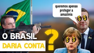 Comparação MILITAR entre BRASIL🇧🇷 vs APOIADORES da internacionalização da Amazônia💲 [upl. by Zsa458]