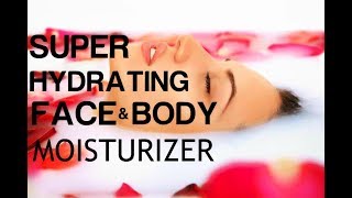 Super Hydrating Face and Body Moisturizer MultiVitamin Moisturizer  Subliminal Affirmations [upl. by Strohben]