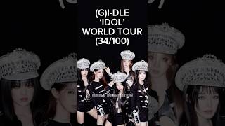 GIDLE ‘IDOL’ WORLD TOUR 34100 gidleworldtour gidleedit gidle soyeon idol [upl. by Natka]