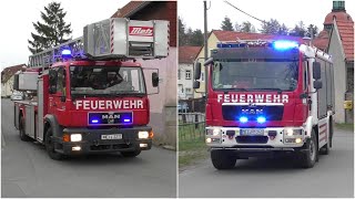 Brand Dreiseitenhof  Wail  Yelp  HiLo Einsatzübung Feuerwehr Gemeinde Moritzburg  Radebeul [upl. by Atiragram440]