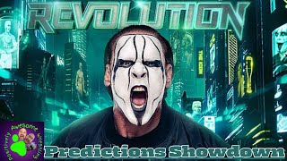 Positively Awesome Wrestling AEW Revolution Predictions Showdown [upl. by Charleton308]