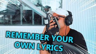 Trettmann  REMEMBER YOUR OWN LYRICS ⚡ JAM FM [upl. by Ahsya]