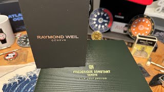 Double Unboxing Raymond Weil and Frédérique Constant [upl. by Valerian]