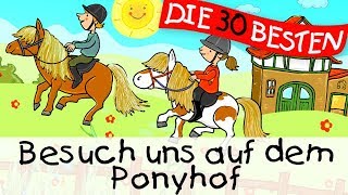 🏞️ Besuch uns auf dem Ponyhof  Kinderlieder zum Mitsingen und Bewegen [upl. by Nylad12]