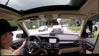 2013 MercedesBenz GLK250 BlueTec  Test Drive  Driving Review  MB Diesel [upl. by Esinehs]