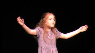 Gabrielle singing quotQuietquot from Matilda  age 11 March 2015 [upl. by Alemahs]