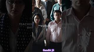 Gandhian ideology viralvideo inspiration motivation viralshort gandhi jii  teacherampstudent [upl. by Alel]