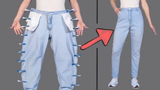 How to downsize jeans to fit you perfectly [upl. by Edvard]