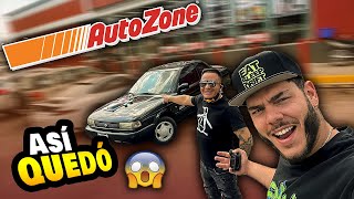 MODIFIQUÉ MI TSURU EN AUTOZONE 🤯  Simon Ahued [upl. by Htepsle]