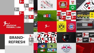 Bundesliga amp Bundesliga 2 Brand Refresh 202122 [upl. by Emmalynne]