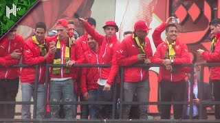 Jack Wilshere leads antiSpurs songs [upl. by Fernande]