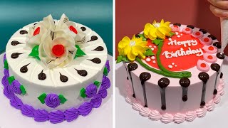 Oddly Satisfying Chocolate Cake Recipes  How to Make Chocolate Cake Decorating at Home [upl. by Siramaj618]