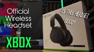 Official Wireless Headset for XBOX Unboxing and Review [upl. by Aliak193]