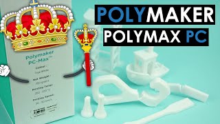 The King of 3D printing materials Polymaker PolyMax PC REVIEW [upl. by Ael]