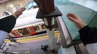 Race The Tube  London Parkour POV 🇬🇧 [upl. by Synned]