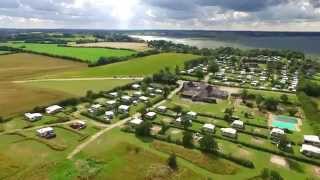 Hjarbæk Fjord Camping  Danmap DroneFIlm [upl. by Strait615]