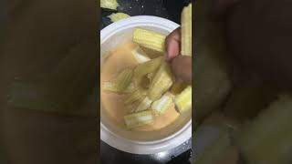 Baby corn gritters lifestyle mysorediaries minivlog mysorememories food vlog dailyroutine [upl. by Rednal]