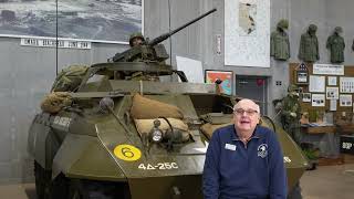 Artifact Minute WWII Armored Car WWII wwiihistory veterans history veteranshistory museum [upl. by Haras991]