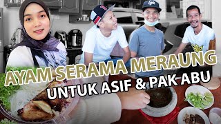 Nissa Buat Ayam Serama Meraung Untuk Asif amp Pak Abu [upl. by Ocsirf455]