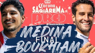 Gabriel Medina vs Ramzi Boukhiam  Corona Saquarema Pro  FINAL Heat Replay [upl. by Ennelram]