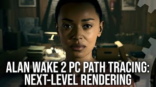 Alan Wake 2 PC Path Tracing The Next Level In Visual Fidelity [upl. by Aynodal]