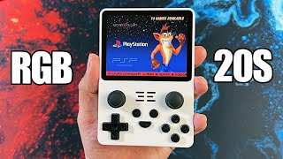 POWKIDDY RGB20S Review  Retro Game Console  Should you Buy this [upl. by Ahsirpac]