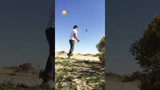 Best Golf Swing Ever shorts comedy humor funny joke [upl. by Merrielle]