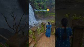 Harvalem water falls Goa❤️INDUteluguvlogs goa waterfall ytshorts [upl. by Llerehs803]