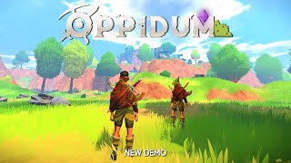 OPPIDUM First Gameplay Demo  New Coop Survival Zelda with Studio GHIBLI GRAPHICS coming in 2024 [upl. by Suoiluj919]