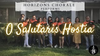 O Salutaris Hostia  Horizons Chorale [upl. by Sualkin]