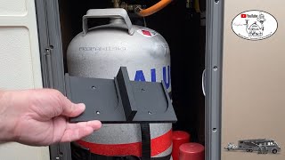 Wohnmobil Gadget Gasflaschen Kappenhalterung [upl. by Eshelman]