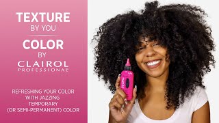 Refresh Your Hair or Add a Pop of Color with JAZZING Temporary or SemiPermanent Color [upl. by Ahseele]