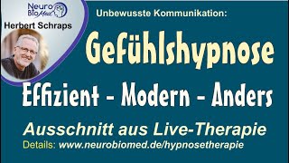 Gefühlshypnose Anders effizient amp modern Dieser HypnosetherapieAusschnitt zeigt den Unterschied [upl. by Rutra527]