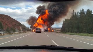 Momentos EXTREMOS En Carretera DESASTRES NATURALES [upl. by Eupheemia]