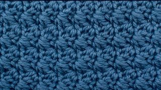 How to Crochet Sedge stitch Sedge stitch baby blanket Easy baby blanket [upl. by Strauss143]