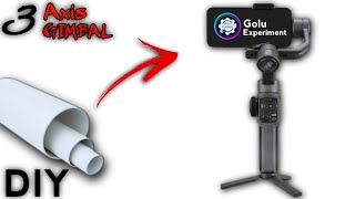 How to make Gimbal For a Smartphones  DIY Project Stabilizer At Home  Gimbal At Home🔥🔥 [upl. by Quillan]