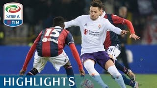 Bologna  Fiorentina 11  Highlights  Matchday 24  Serie A TIM 201516 [upl. by Aicener]