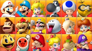 Mario Kart Arcade GP DX 118 Arcade All Playable Characters [upl. by Rotceh866]