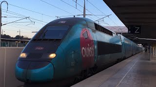 High speed TGV Eurostar OUIGO in France [upl. by Mehetabel]