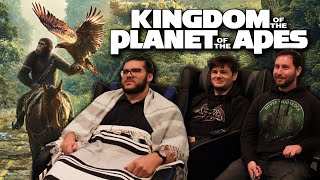 My Friends Watch KINGDOM OF THE PLANET OF THE APES for the FIRST TIME  MOVIE REACTION [upl. by Baiss934]