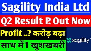 Sagility india share Q2 Result P Out Now  Sagility india share  Sagility india share Latest news [upl. by Ardnassela]