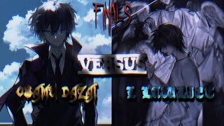 Osamu Dazai vs L Lawliet  Finals [upl. by Harobed130]