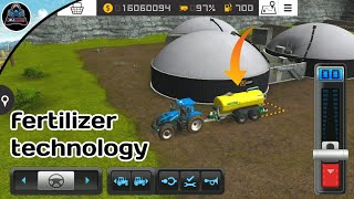 Fs 16 fertilizer spreader and fertilizer technology in farming simulator 16  Timelapse  17 [upl. by Esimehc]